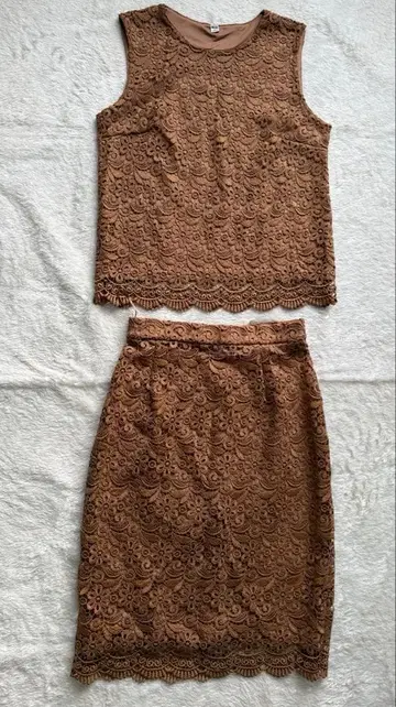 유니클로 레이스 셋업