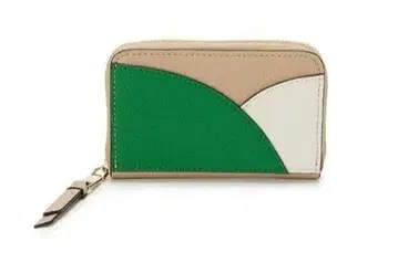TOPKAPI COULEUR 바이컬러 라운드 지갑 / 카드 케이스