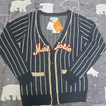 F.n.t Cherry 스트라이프 가디건 긴팔