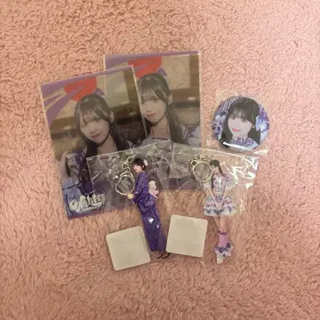 iLiFE! 순령 미키 아크릴 키링, 캔뱃지, 클리어 카드