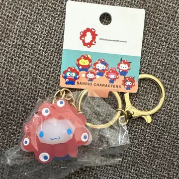 만박 미야쿠미야쿠 산리오 클리어 컬러 키링 시나모롤