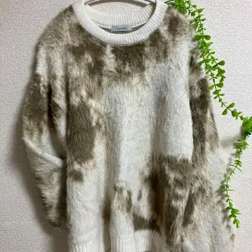 JEANASIS 지나시스 샤기 니트 풀오버 프리 사이즈