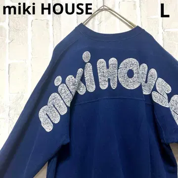 MIKI HOUSE 미키하우스 트레이닝복 맨투맨 아치 로고 L 90s