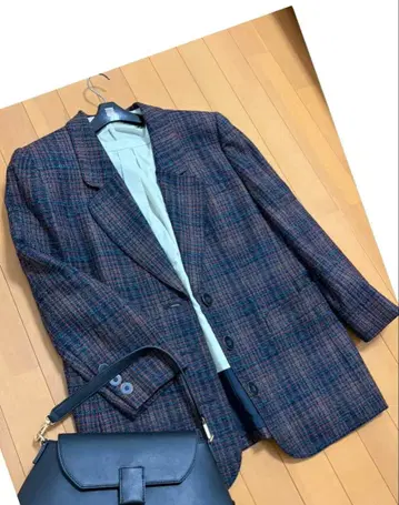 레리안 Leilian 테일러드 자켓[11호] 체크 무늬