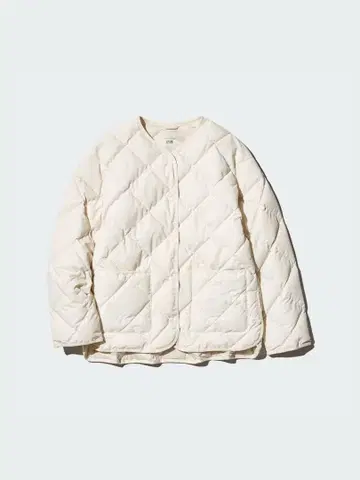 컨디션 최상 유니클로 퍼프 테크 릴랙스 자켓 S