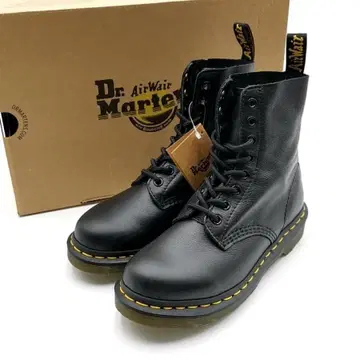 새상품급 닥터마틴 8홀 부츠 파스칼 주름 가죽 11-25110722