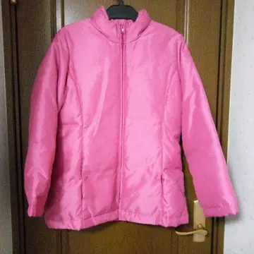 핑크 다운 자켓 더블 지퍼 브랜드: 레나운