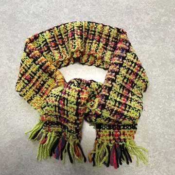 손뜨개 울 머플러