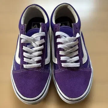 Vans 퍼플 스니커즈 22.5cm