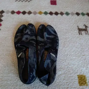 EVISU 카모 패턴 작업화 25cm