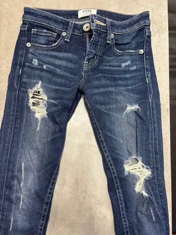 GYDA 스키니 데님 다크 블루