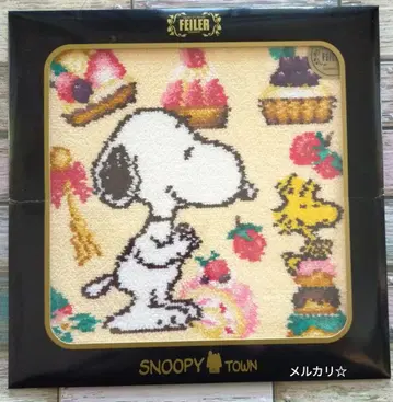 FEILER 페이러 손수건 스누피 파티스리