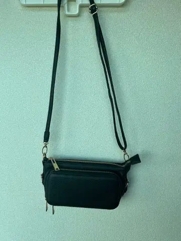 천연 가죽 지갑 숄더백