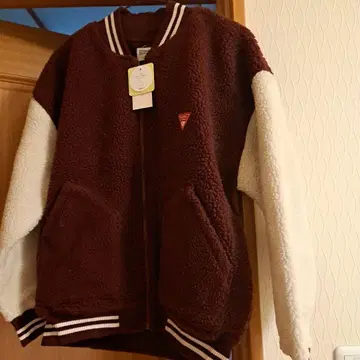 Healthknit 보아 자켓 L 사이즈 버건디