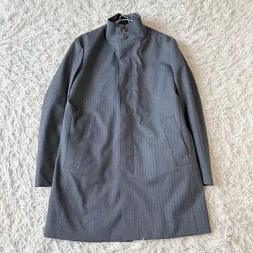 다케오 키쿠치 다운 라이너 포함 스텐카라 코트 그레이 2