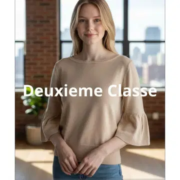 새상품급 Deuxieme Classe 두지엠 클라세 울 100% 니트