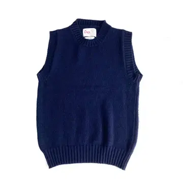 corgi 캐시미어 울 크루넥 니트 베스트 S