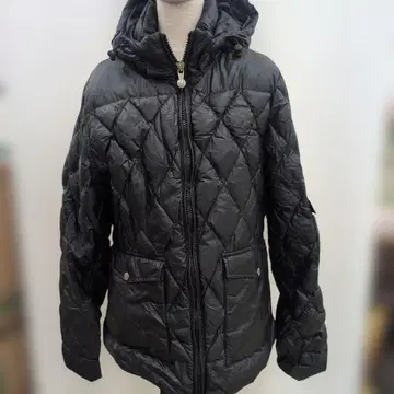 391 블랙 퀼팅 자켓