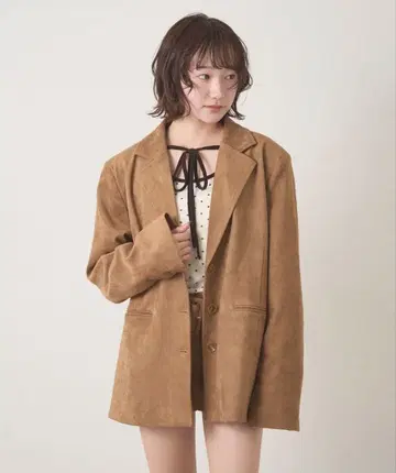 mline BIG 스웨이드 자켓