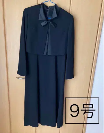 리본 포함 블랙 원피스 9호 예복 클레르 샤론 고급 예복