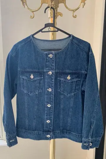 다크 블루 데님 자켓