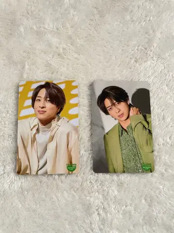 timelesz 테라니시 타쿠토 키쿠치 후마 트레이딩 카드 2장 세트