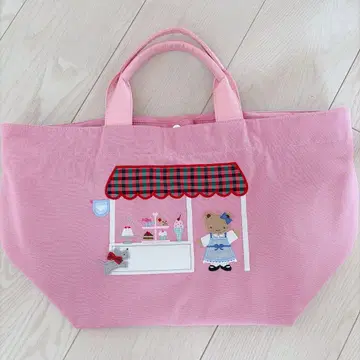 패밀리아 아시야 몬테메르점 한정판 백 토트백 데님백