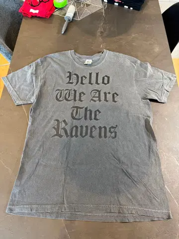 THE RAVENS 그레이 T셔츠 XL