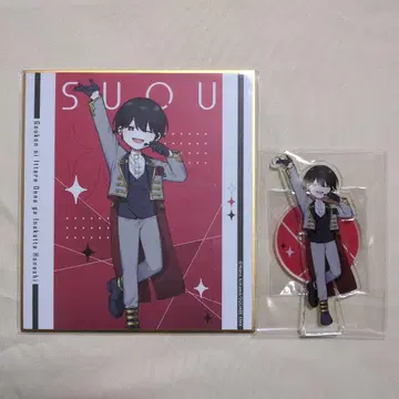 미팅에 갔더니 여자가 없었던 이야기 아크릴 스탠드 색지 라쿠텐 복권