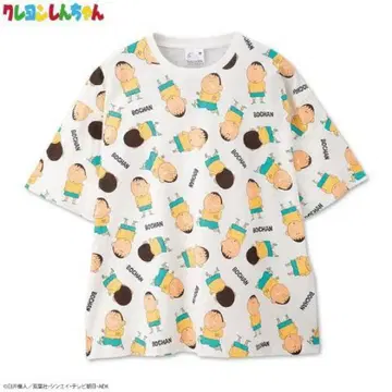 짱구는 못말려(크레용 신짱) 맹구 올 패턴 반팔 T셔츠 M