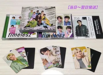 timelesz CD 3 형태 + 특전 카드 세트
