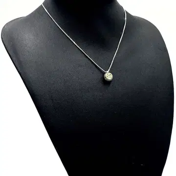 스와로브스키 목걸이 초커 크리스탈 실버