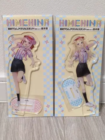 HIMEHINA 라운드원 한정판 아크릴 스탠드 2개 세트