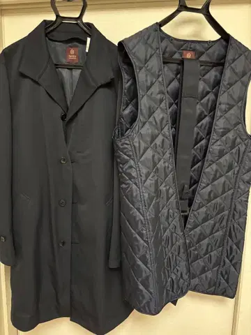 TAKEO KIKUCHI 다케오 키쿠치 라이너 포함 코트 L~XL 블랙