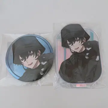 에이트리 GIGO 오로라 아크릴 스탠드 캔뱃지