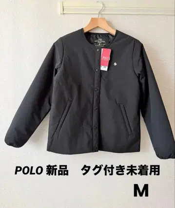 POLO 노카라 자켓 매트한 질감