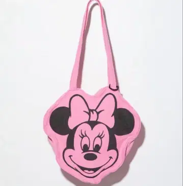 새상품 wcj 디즈니 미니 토트백 핑크