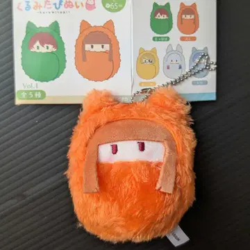 컬러풀 피치 에토 싸개 타피 봉제 인형 키링 마스코트