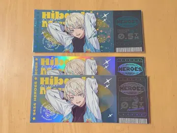 니지산지 히바치 마나 홀로그램 티켓풍 카드