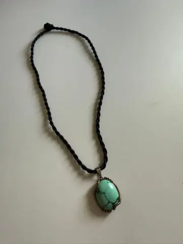 감정서 포함 터콰이즈 펜던트 목걸이