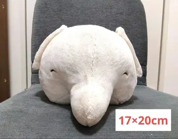 화이트 코끼리 봉제 인형 1 17 x 20cm
