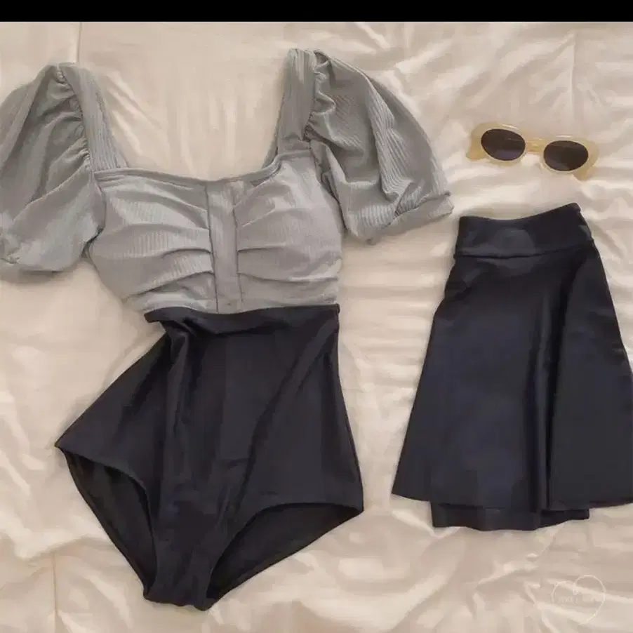 Monokini Skirt Set Bikini