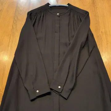 23구 펄 장식 원피스 네이비 38