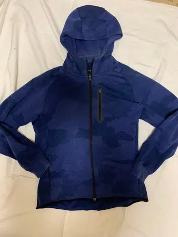 [UNIQLO] 드라이 스트레치 맨투맨 풀 집업 후드티 XL 카모플라쥬