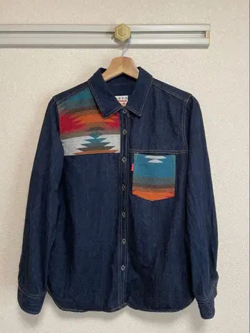 티티카카 데님 긴팔 셔츠 L 사이즈