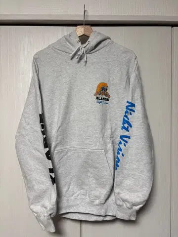 XLARGE Night Vision 후드티 M 사이즈 그레이