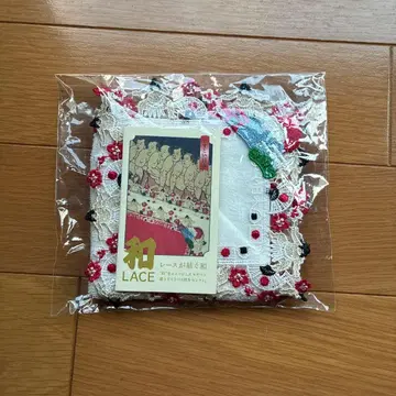 친택 레이스 도스코이 일본 타월 손수건