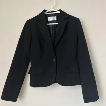 3rd Wave 블랙 테일러드 자켓