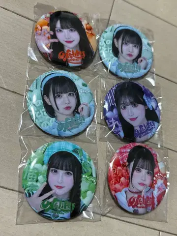 아이돌 핀 배지 6개 세트