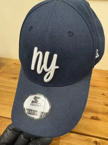 Starter NY 자수 네이비 캡